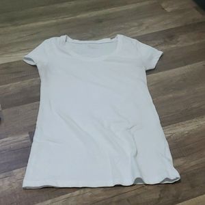 Solid White T-Shirt